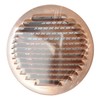 The gtrp140r-y Ventilation Grill Round Recessed, Copper, 175 mm