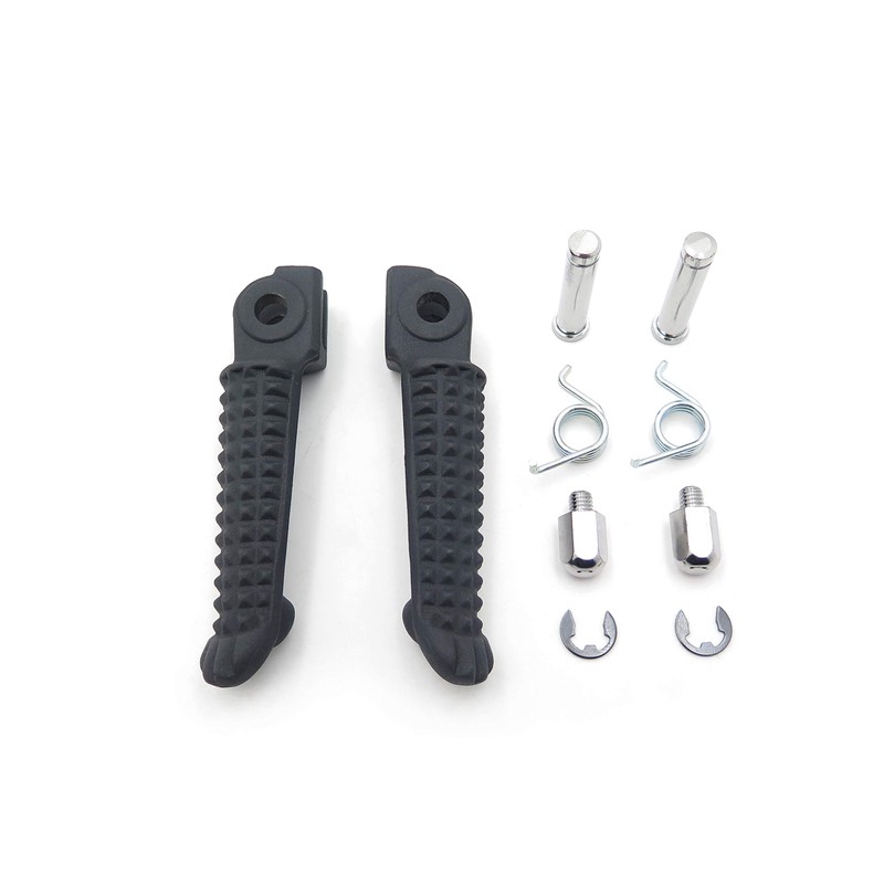 HTTMT MT390-027 - Reposapiés delantero negro compatible con Yzf-R1 Yzf-R6
