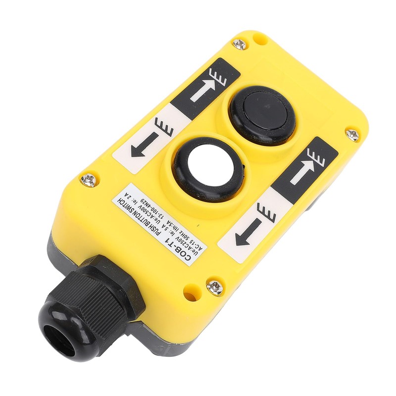 Rainproof Electric Hoist Crane Pushbutton Switches COB-61 Crane Pendant Control