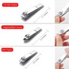 Glamne Manicure Pedicure Set Tools Professional Stainless Steel Nail Care