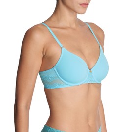 Natori Women's Bliss Perfection Contour Underwire Bra, Bright Teal, 32B