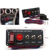 Toggle Switch Ignition 5 in 1 12V 40A Carbon Fibre