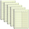 Zhanmai 5 Pack 250 Sheets Analysis Columnar Books 3 Hole