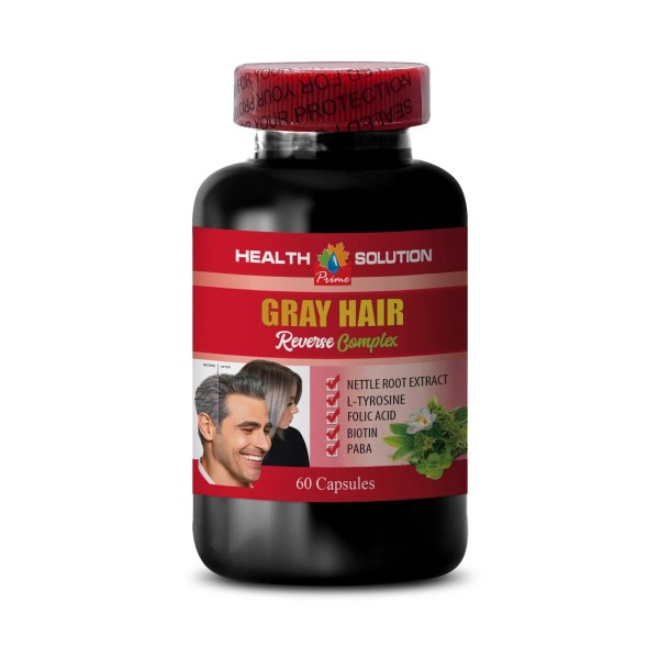 HEALTH SOLUTION USA GRAY HAIR REVERSE ADVANCED COMPLEX - Hair