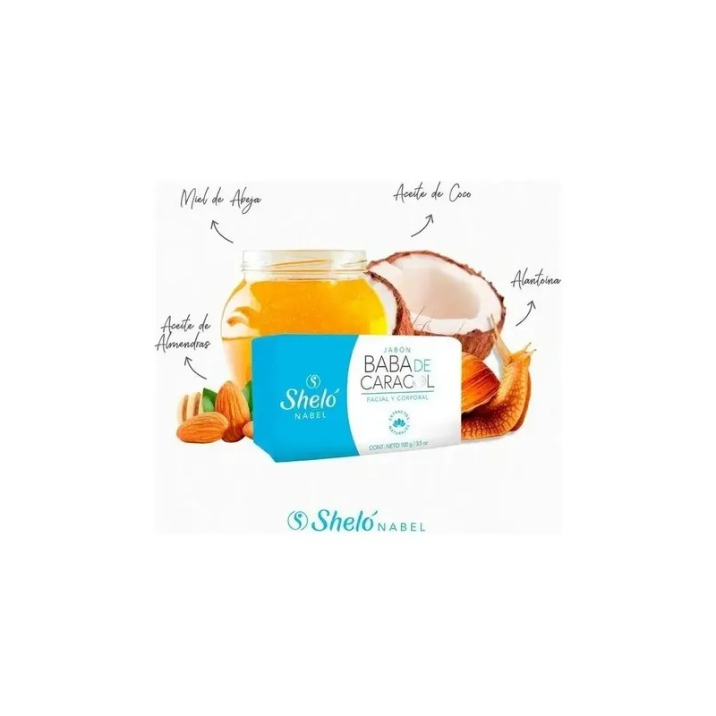 Crema Y Jabón Baba De Caracol colágeno Facial.