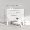 Prepac Milo 2-drawer Nightstand, White