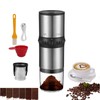 Portable Coffee Grinder,USB Rechargeable Coffee Maker,Electric Stainless Steel Burr Burr