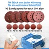 EffektWerk Sanding Discs (60 Pack, 8 Holes) 125mm Multi Grit