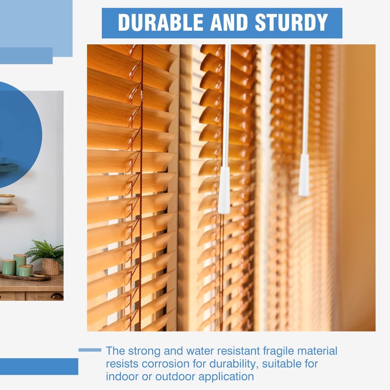 Bokon 4 Pcs Blinds Wand Replacement with Hook and Handle