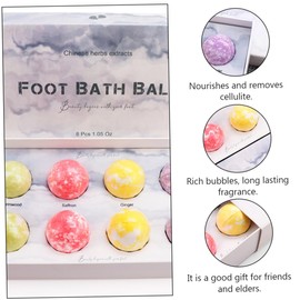 Healeved Ginger and Wormwood Essential Oil Foot Bath Nourishing Home Foot Soak Relaxation Detox and Skin Care for and Hotels Random Colors