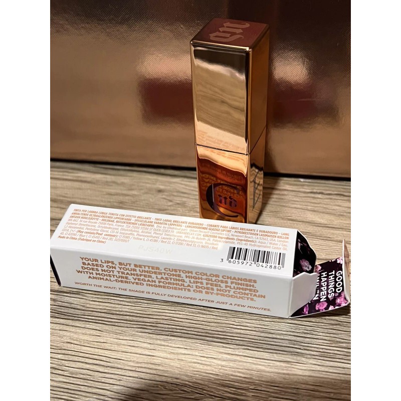 URBAN DECAY VICE LIP CHEMISTRY LASTING GLASSY TINT SHADE LOVE