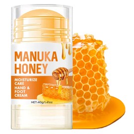 Honey Foot & Hand Cream - 40g Hand & Heel Cream for Intensive Moisturising - Rough and Cracked Heel Repair Cream For Dry Body Care - Soothing Deeply Moisturizing For All Women Men Skin Types Gift