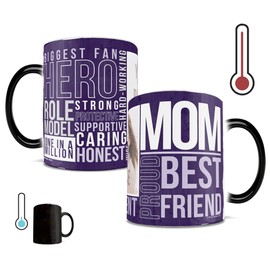 Morphing Mugs Mother's Day - Mom Quotes - Personalize - Add Image - One 11 oz Color Changing Heat Sensitive Ceramic Mug – Image Revealed When HOT Liquid Is Added!