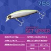 DAIWA Set Upper 75S Sea Bass Lure, Design: Mat Chart