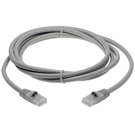14ft Cat 6 Unshielded (UTP) Ethernet Network Crossover Cable - Gray