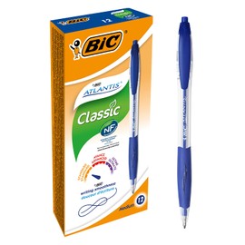 Bolí GRAFO Retrá Ctil Bic Atlantis Azul empuñadura CAUCHO