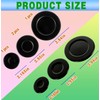 Upgraded Gas Stove Burner Cap Set - 4Piece Metal Cooker