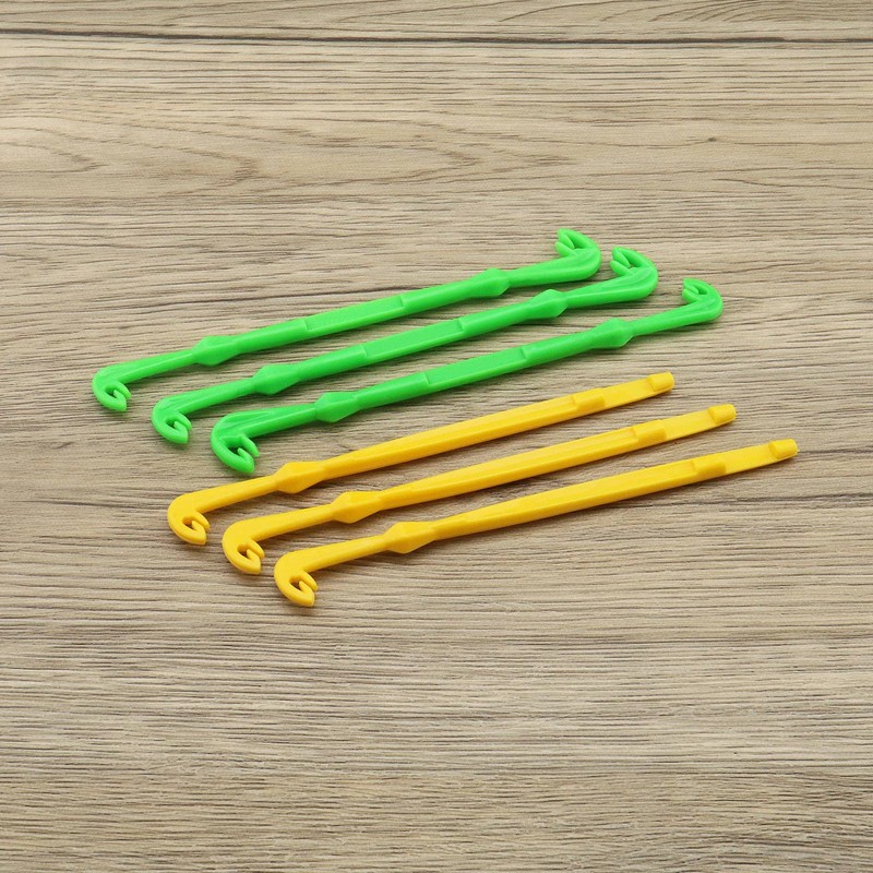 ECSiNG 6Pcs Fishhook Removal Tools Bait Needle Knotted Fly Hook
