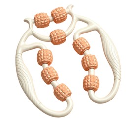 Teogneot Manual Massage Roller, Leg Roller, Leg Massager, Cellulite Deep Tissue Massage Arm, Massage Roller Leg, Massage Roller with Handle Leg