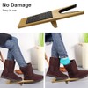 Saycker Boot Jack,Wood Boot Remover,Cowboy Boot Puller,Shoe Remover,Remover Tool for
