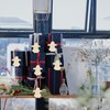 Halloween Ghost Shape Unfinished Wood Happy Halloween Hanging Wood with