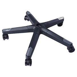 Frassie 28 inch Nylon Gaming Chair Base Replacement with 5 Casters, Heavy Duty Office Chair Base Part