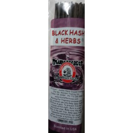 Blunteffects Black Hash and Herbs 19 Inch Jumbo Incense Sticks - 30 Sticks
