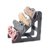 Black Knife Display Stand Rack Holder Organizer For 4 Pocket