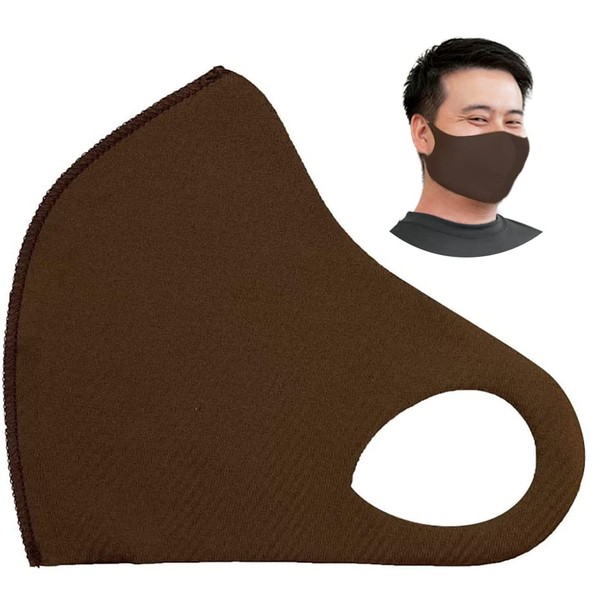 CLO'Z 3L Mask, 1 Piece, Large Size, Washable, Thin and Heat Retaining, Swimsuit Material, Elastic, Made in Japan