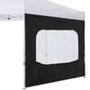 COOSHADE Instant Canopy SunWall 10x10 Canopy SideWall for Pop up