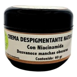 Crema Despigmentante Natural 60g Niacinamida 10% Anti Mancha
