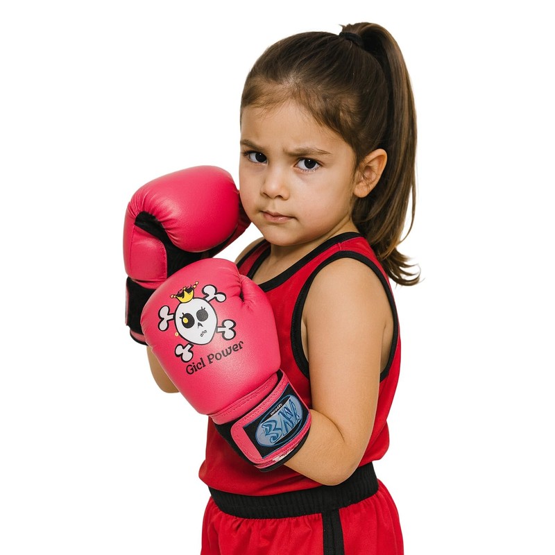 BAY® Girl Power Pink Posa Children's Boxing Gloves (10 oz)