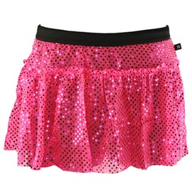 Pink Sparkle Running Skirt M