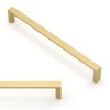 Asimerdeco AR006 10 Pack Brushed Gold Cabinet Pulls 7.5 Inch(192mm)