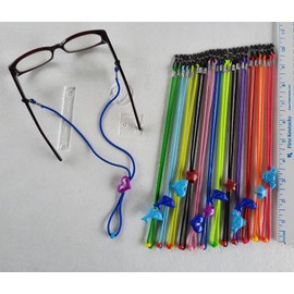 Unbranded 24pc Kids Adult Eyeglasses Strap Adjustable Holder Glasses Sunglasses Cord