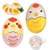 Set of 2 egg timer for cooking (hard/medium/soft), egg selection
