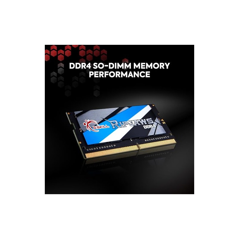 16GB G.Skill Ripjaws 3200MHz DDR4 SO-DIMM CL22 Laptop Memory Module