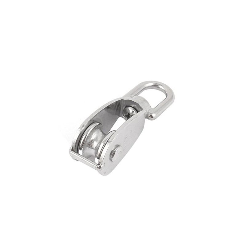 Sourcingmap 8mm Ropes 20mm Single Sheave Rope Hoist Pulley Wheel