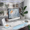 Sushret Cloud Wrist Rest Keyboard, Cloud Palm Rest Set with
