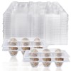 FIGFYOU Pack of 50 Quail Egg Boxes, Egg Boxes, Quail,