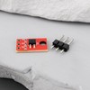 ECSiNG 4Pcs QRE1113 IR Sensing Modules 3.3-5 VDC 25 mA