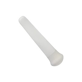 Replacement Pestle, 4.5" Length - for Eisco Labs Mortar & Pestle Sets - Heavy Duty - Unglazed Grinding End - Excellent for Kitchen or Laboratory - Grinds Herbs & Spices - Pill Crusher - Eisco Labs