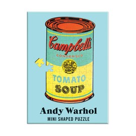 Galison Andy Warhol - Mini Rompecabezas con Forma de Sopa de Campbell