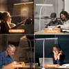 Airlonv LED Desk Lamp for Office Home, Eye-Caring Desk Light