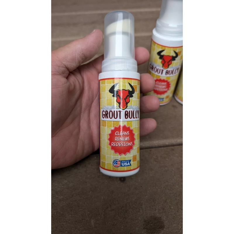 Grout Bully Lot of (5) New Grout Bully Solution Bully
