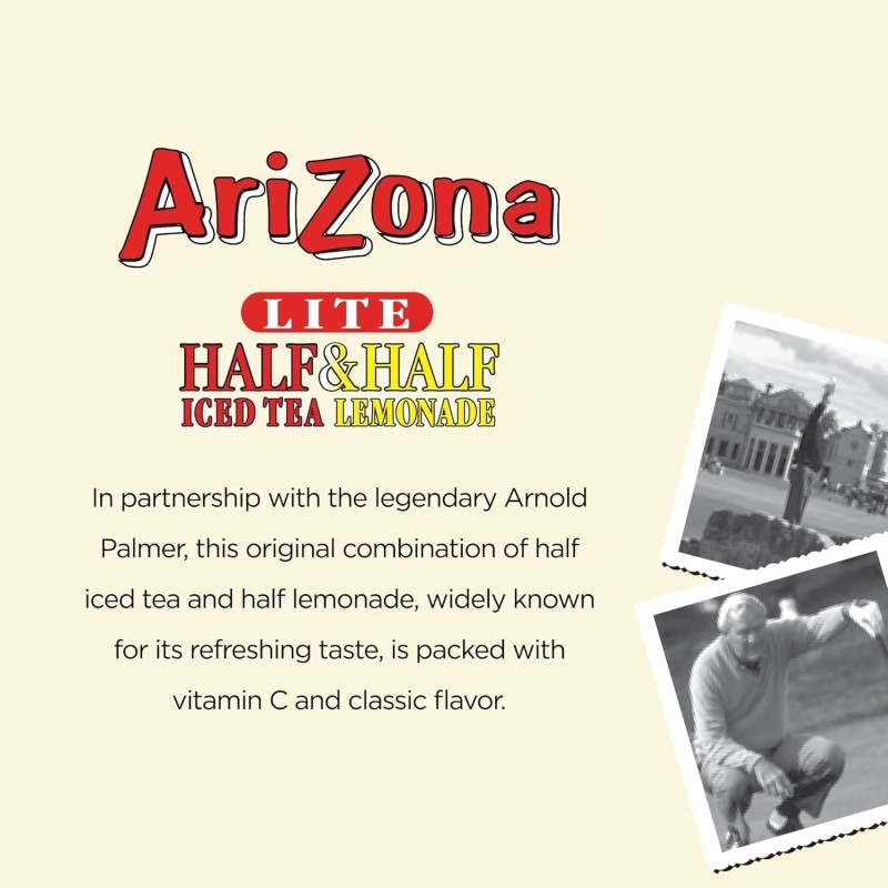AriZona Arnold Palmer Half and Half - 16 Fl Oz