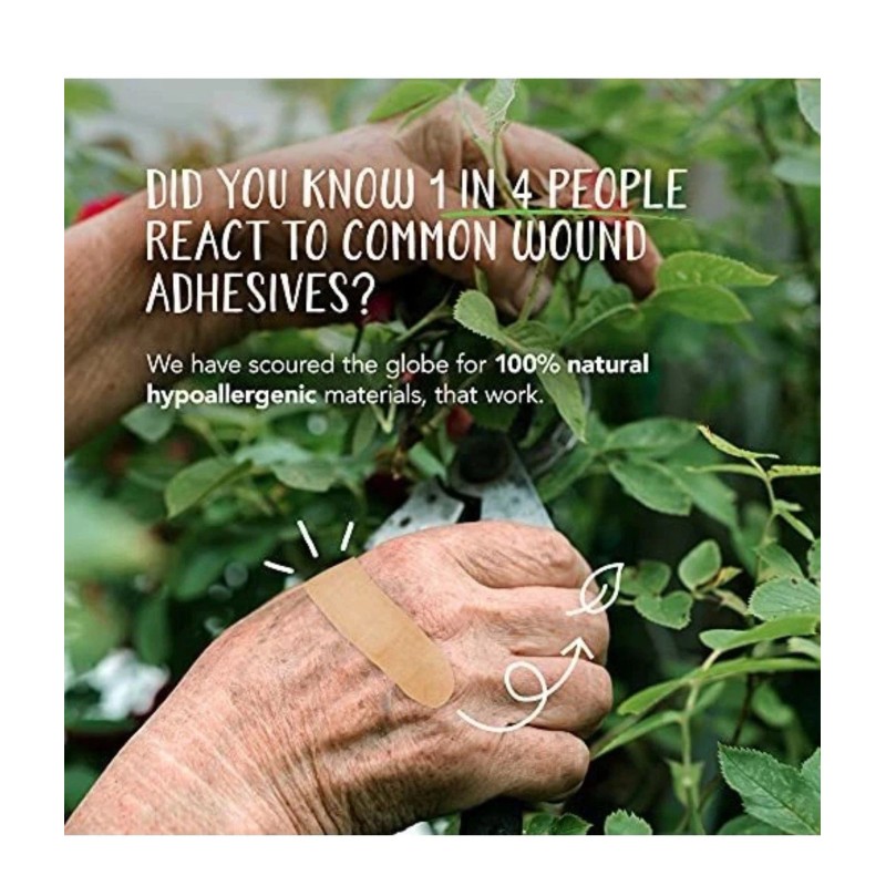 PATCH 3 Pack PATCH Aloe Vera Bamboo Adhesive Strip Bandages