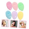 WOONEKY 6 Pack Facial Cleanser Brush Gentle Exfoliating Sponge for
