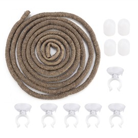 Artificial Reptile Climbing Branch Flexible Jungle 9.84ft Rattan Long Vine Habitat Decor(S)