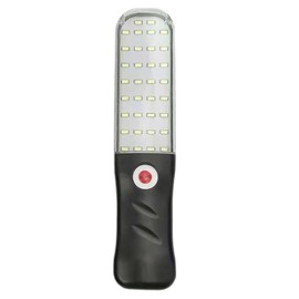 Solar Rechargeable LED Work Light with Magnetic Back Cover Super Bright Waterproof Portable LED Flashlight